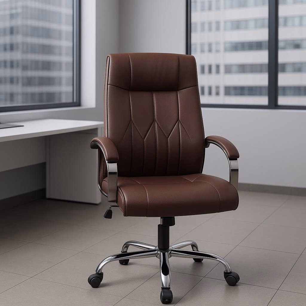 Executive Brown Office Chair in Nairobi – Elegant & Comfortable Seating