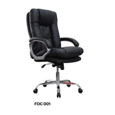 Black Executive Leather Chair in Nairobi – Premium High Back Office Seating 