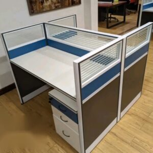 2 Way Workstation in Nairobi – Modern Office Desk for Two Users